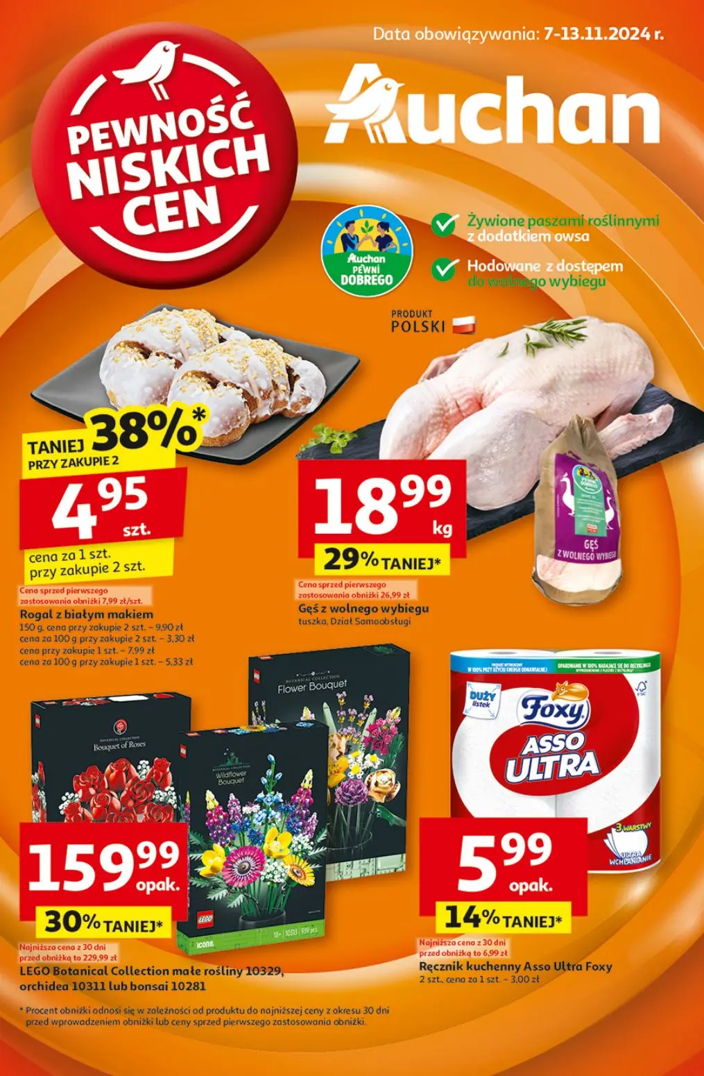 gazetka promocyjna Auchan Pewność niskich cen - Strona 1