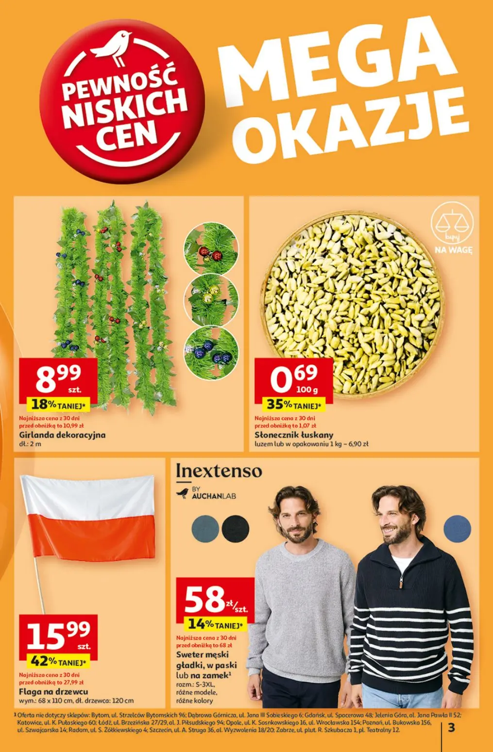 gazetka promocyjna Auchan Pewność niskich cen - Strona 3