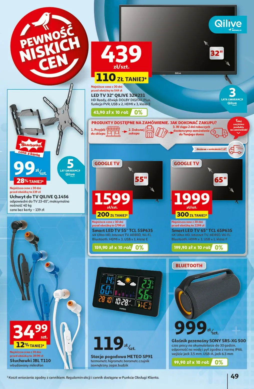 gazetka promocyjna Auchan Pewność niskich cen - Strona 56