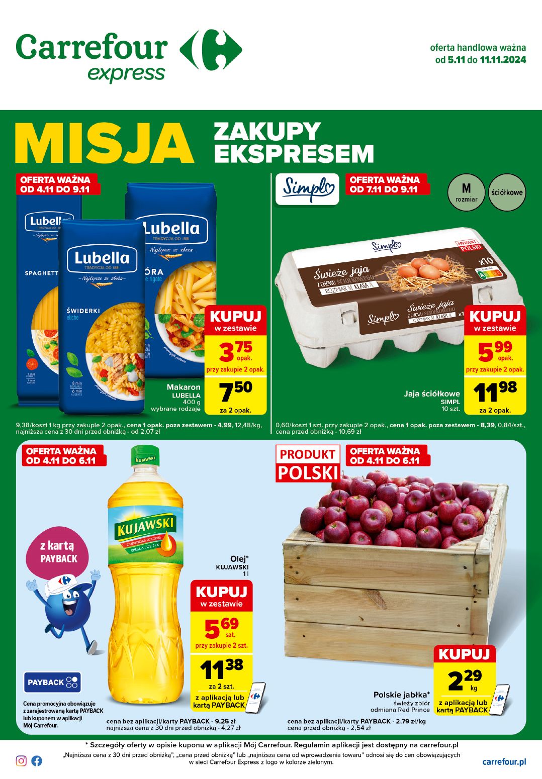 gazetka promocyjna Carrefour Express Zakupy ekspresem - Strona 1