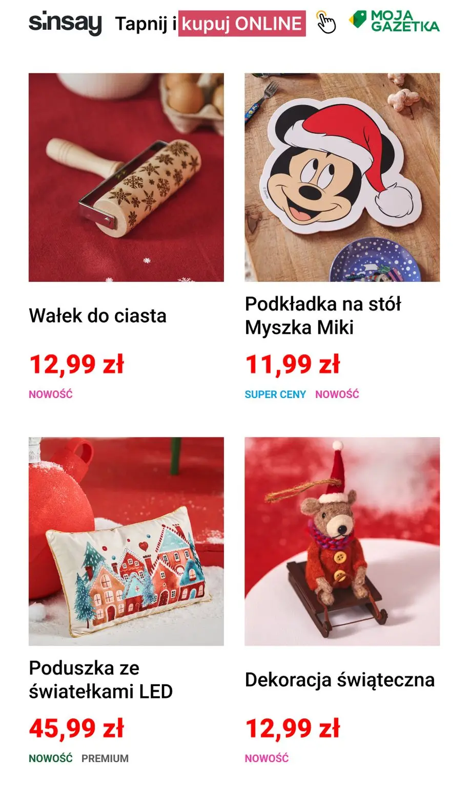 gazetka promocyjna Sinsay Wymarzone Święta z Sinsay 🎄 - Strona 2