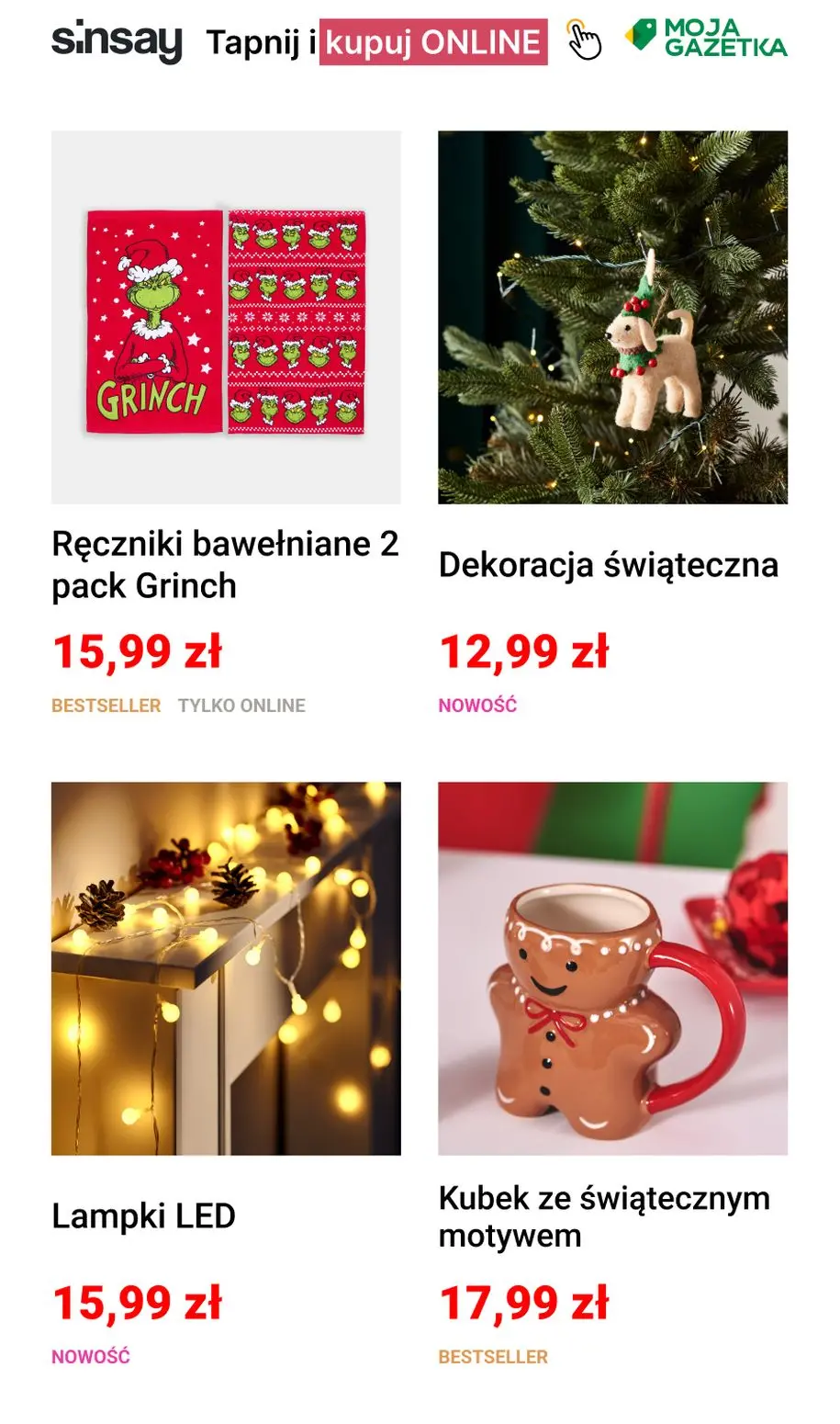 gazetka promocyjna Sinsay Wymarzone Święta z Sinsay 🎄 - Strona 6