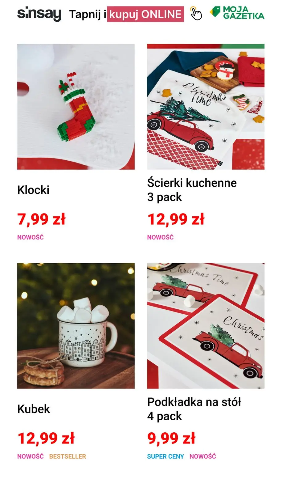 gazetka promocyjna Sinsay Wymarzone Święta z Sinsay 🎄 - Strona 9