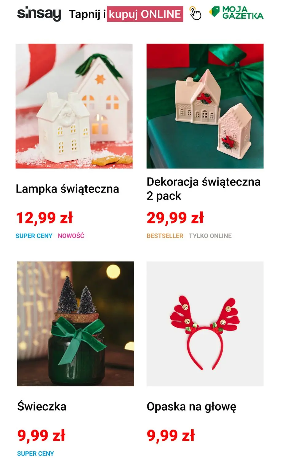 gazetka promocyjna Sinsay Wymarzone Święta z Sinsay 🎄 - Strona 11