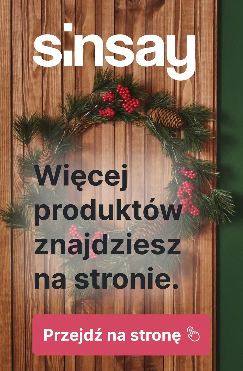 gazetka promocyjna Sinsay Wymarzone Święta z Sinsay 🎄 - Strona 12