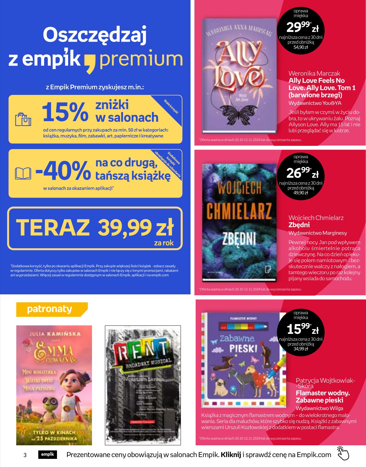 gazetka promocyjna Empik Witaj w klubie - Strona 3