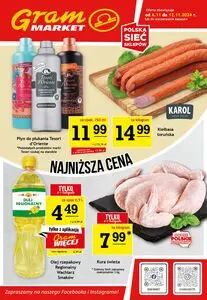 Gazetka promocyjna Gram Market, ważna od 2024-11-06 do 2024-11-12.