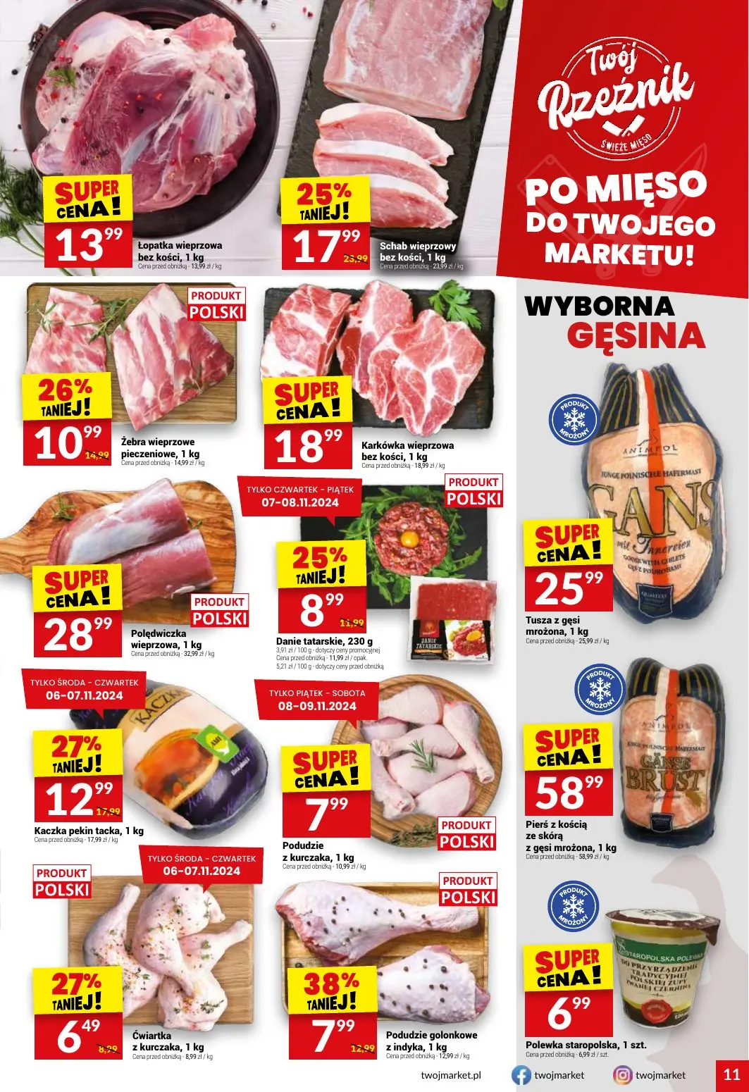 gazetka promocyjna Twój Market  - Strona 11