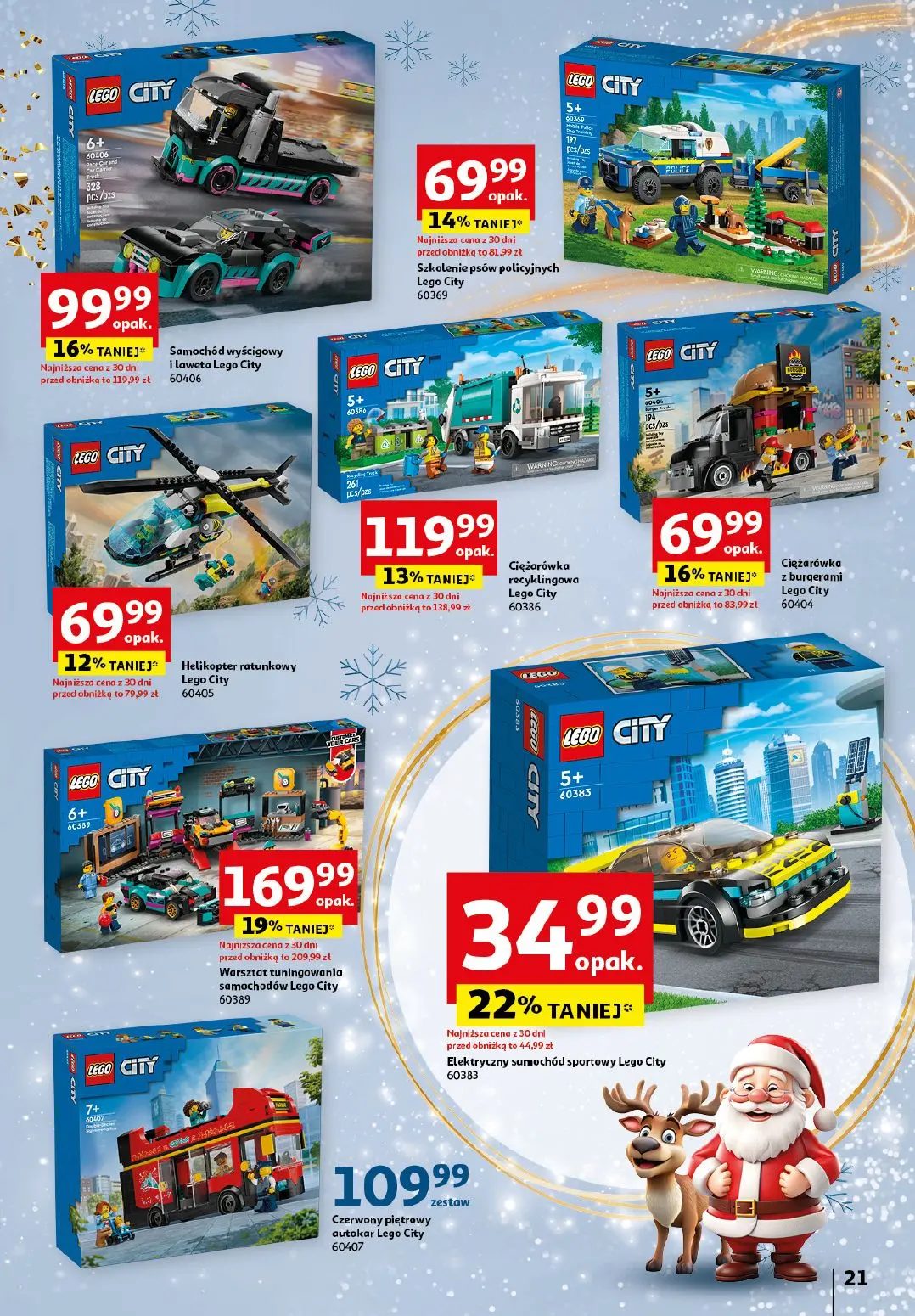 gazetka promocyjna Auchan Zaczarowane Święta - Strona 21