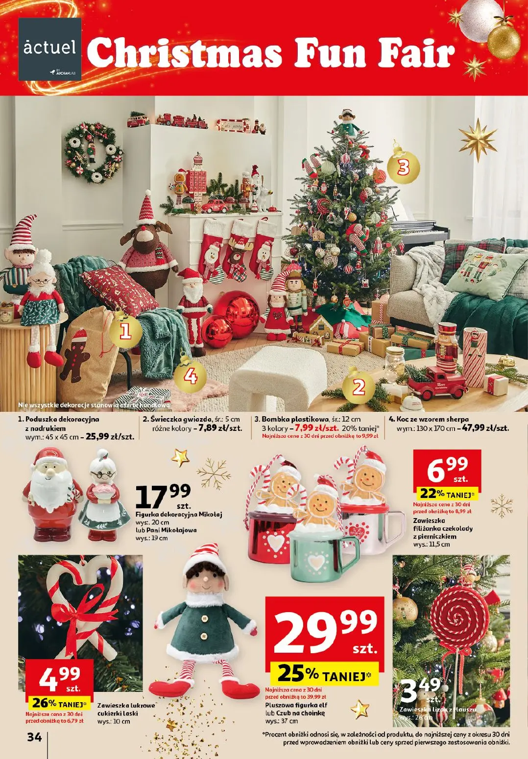 gazetka promocyjna Auchan Zaczarowane Święta - Strona 34