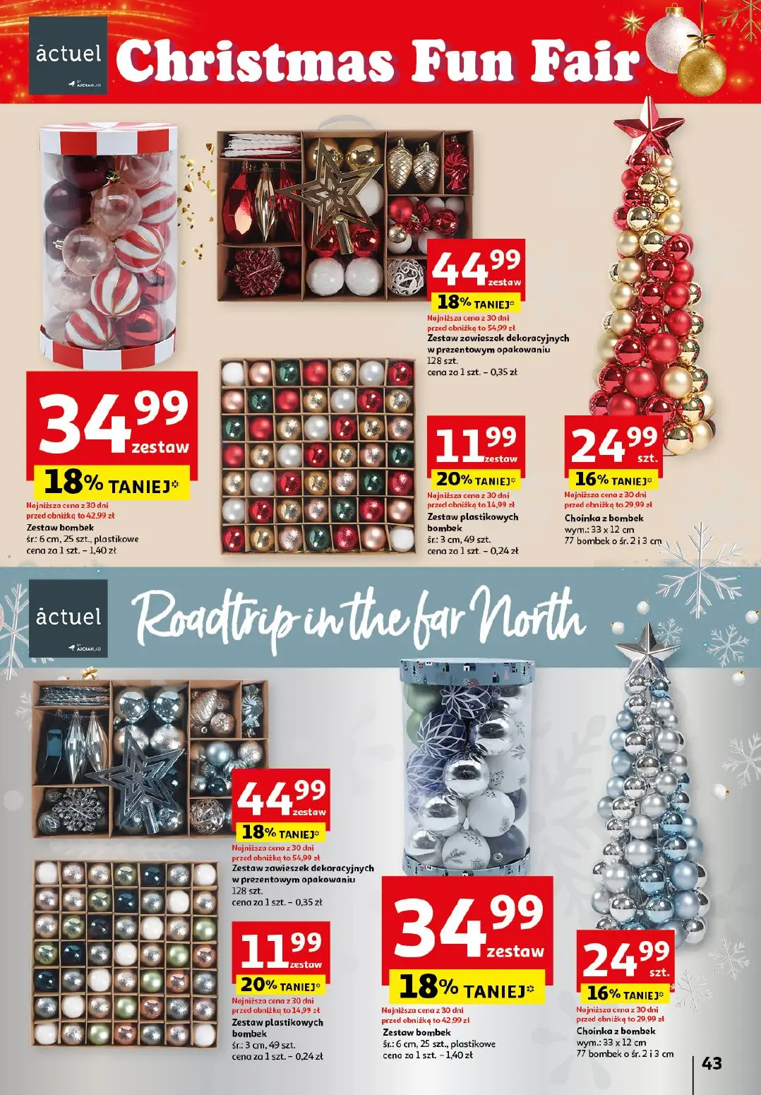 gazetka promocyjna Auchan Zaczarowane Święta - Strona 43