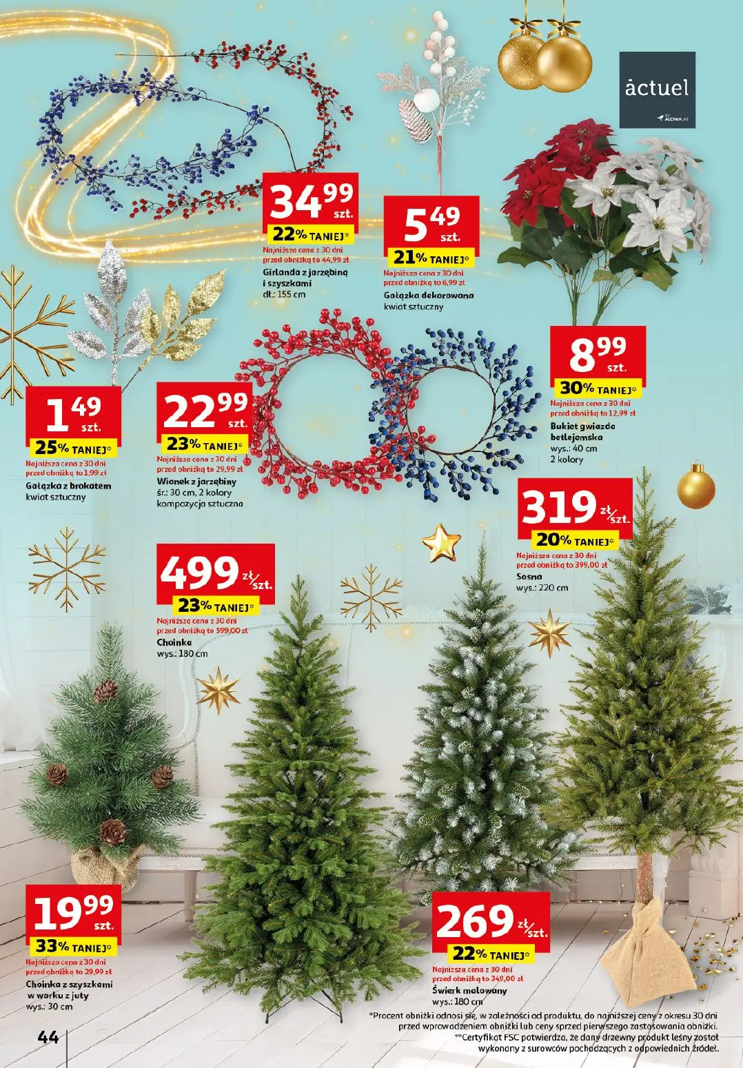 gazetka promocyjna Auchan Zaczarowane Święta - Strona 44