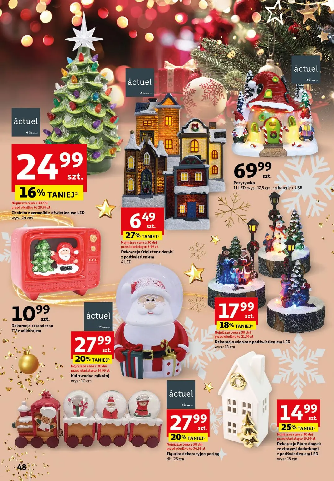 gazetka promocyjna Auchan Zaczarowane Święta - Strona 48