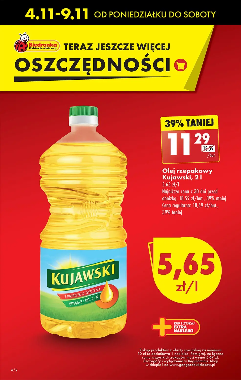 gazetka promocyjna Biedronka Od czwartku - Strona 4