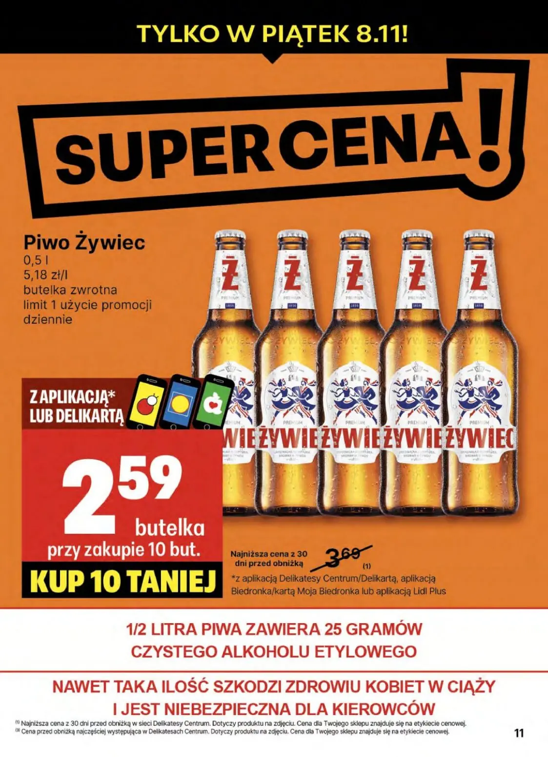 gazetka promocyjna Delikatesy Centrum Od czwartku - Strona 11