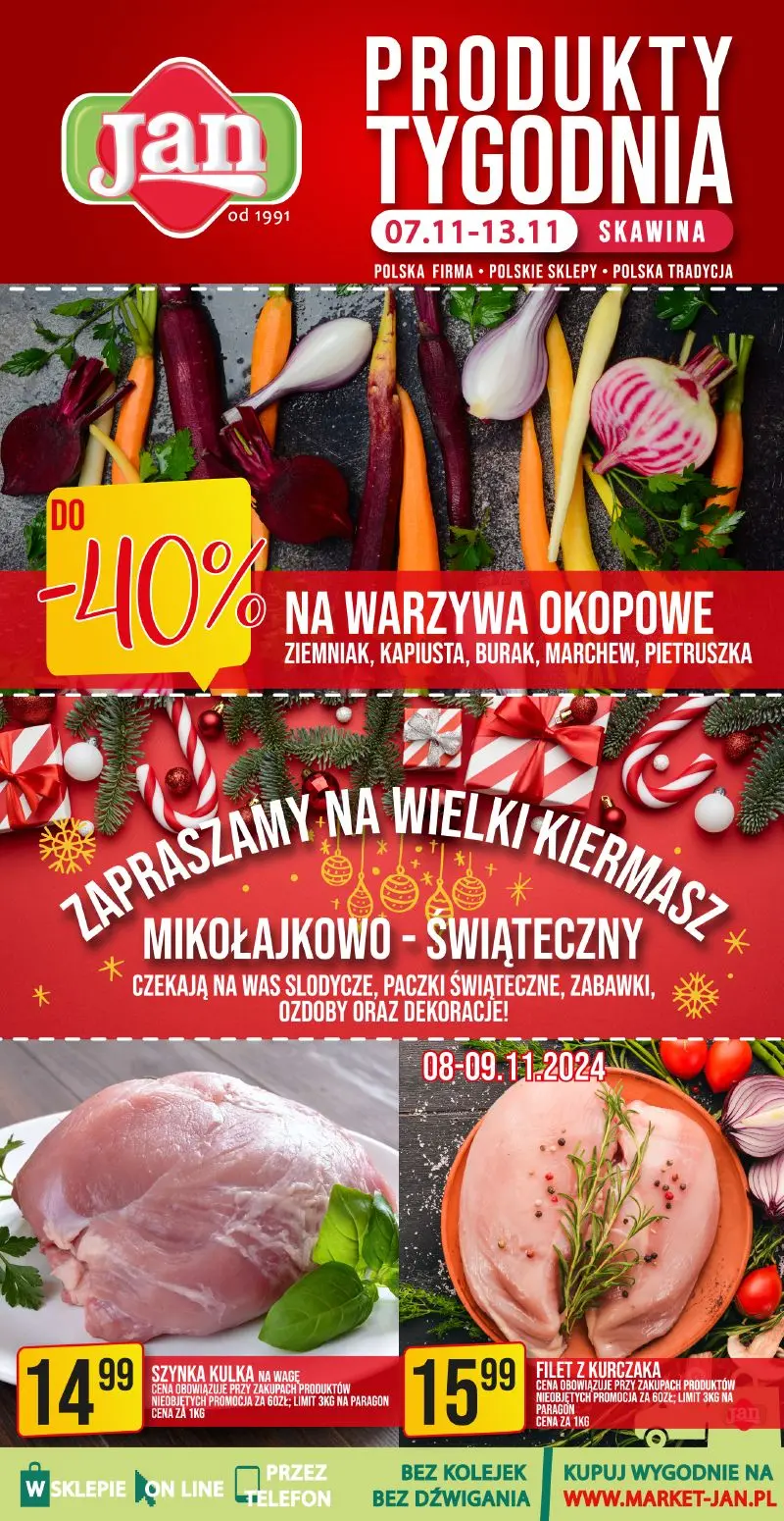 gazetka promocyjna Jan Skawina - Strona 1