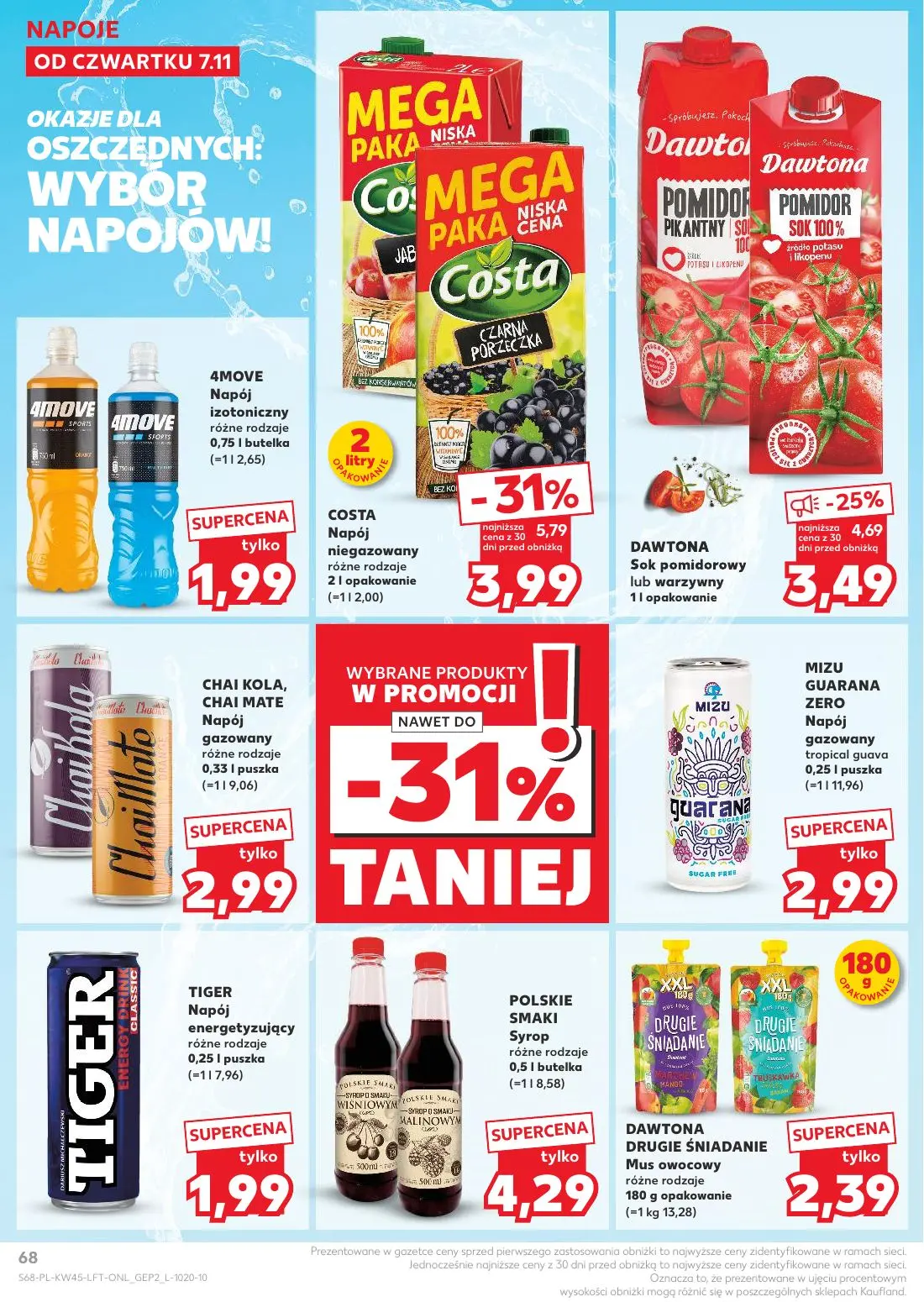 gazetka promocyjna Kaufland Tu wszystko mam! - Strona 68