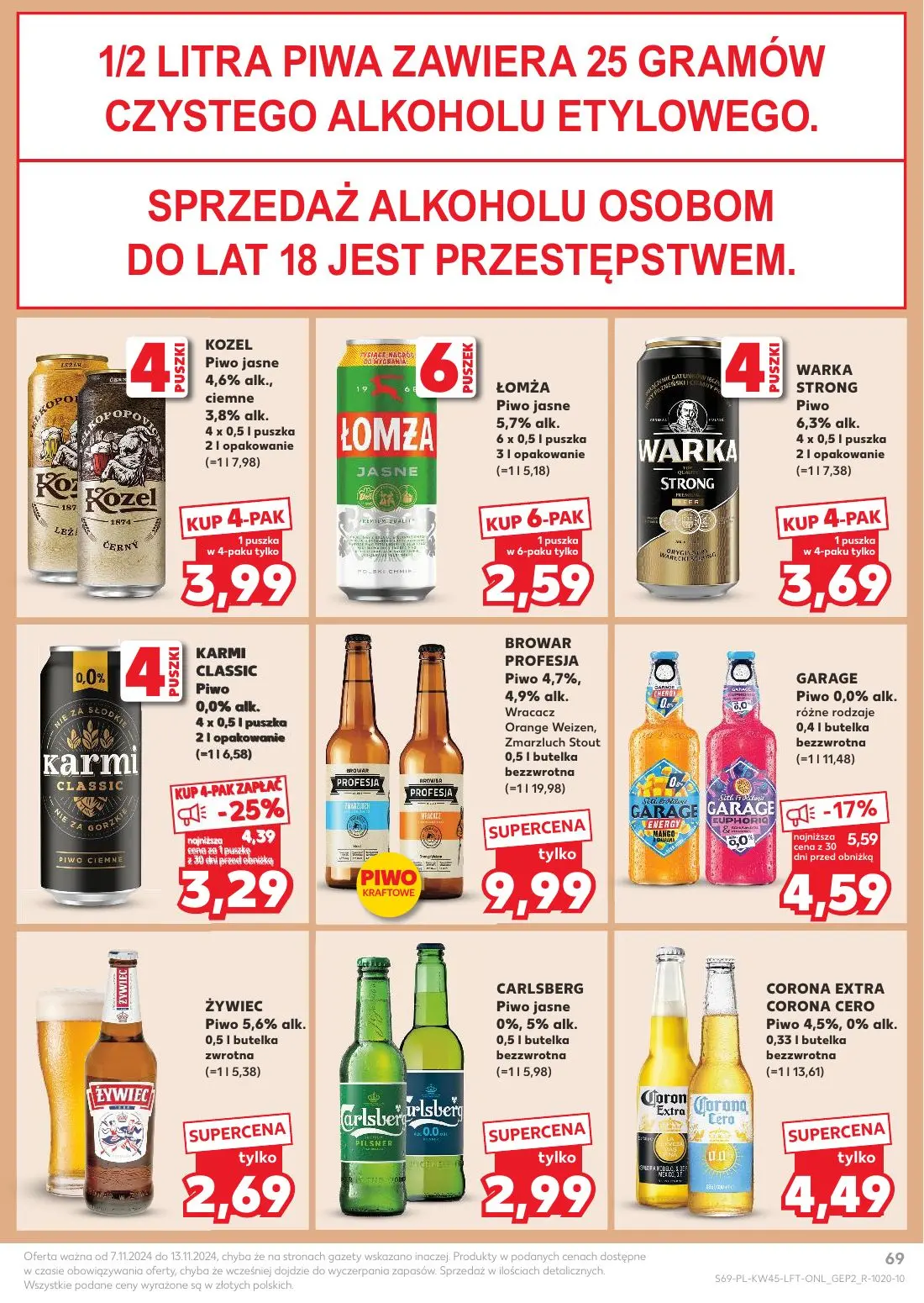 gazetka promocyjna Kaufland Tu wszystko mam! - Strona 69