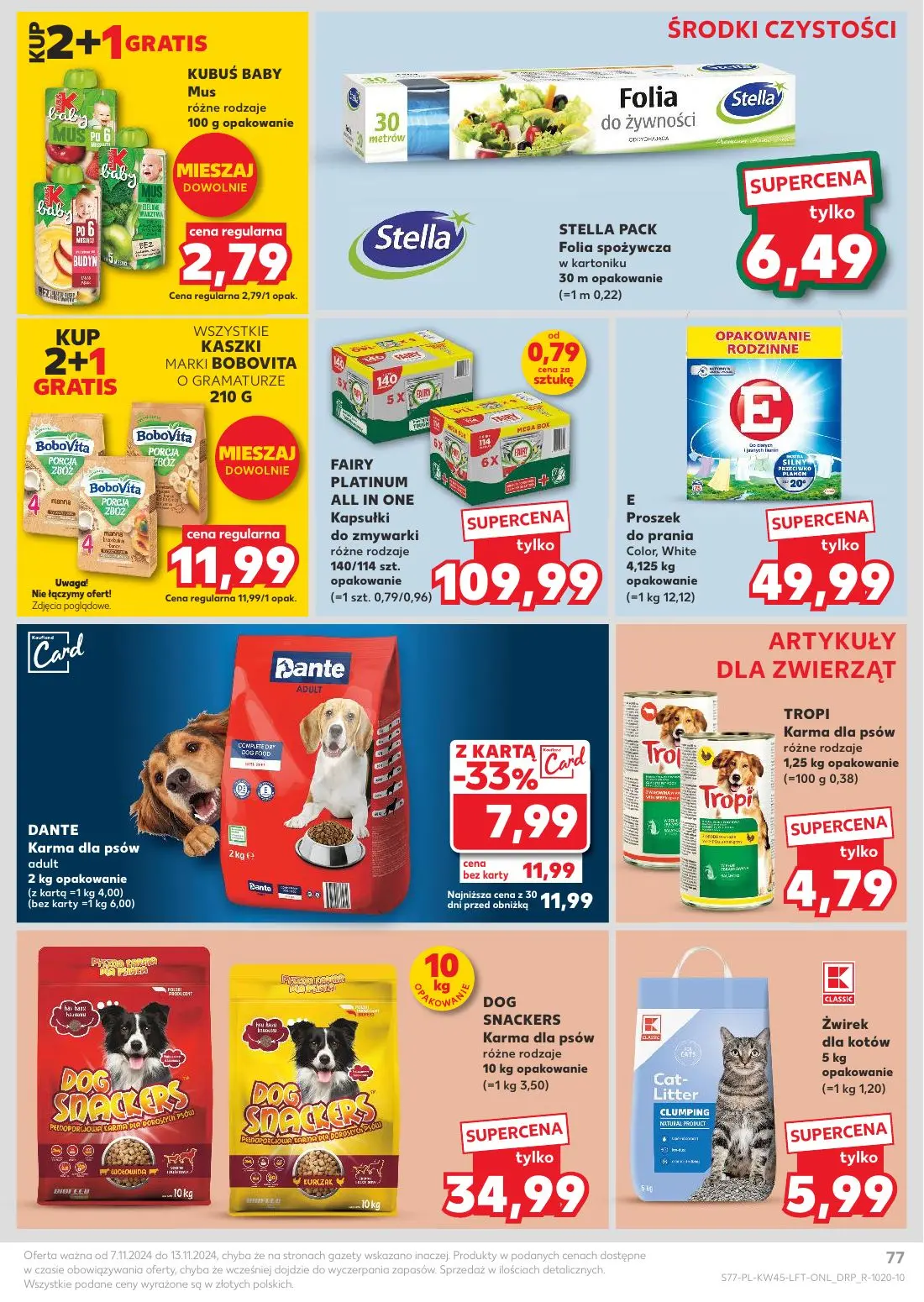 gazetka promocyjna Kaufland Tu wszystko mam! - Strona 77