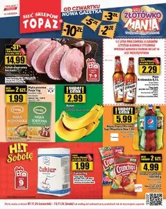 Gazetka promocyjna Topaz