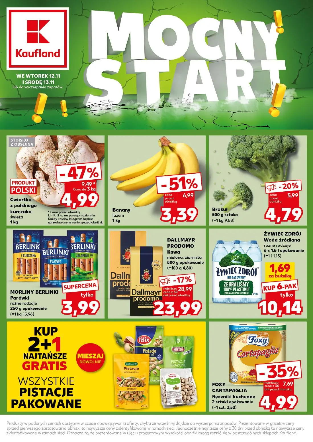 gazetka promocyjna Kaufland Mocny start - Strona 1