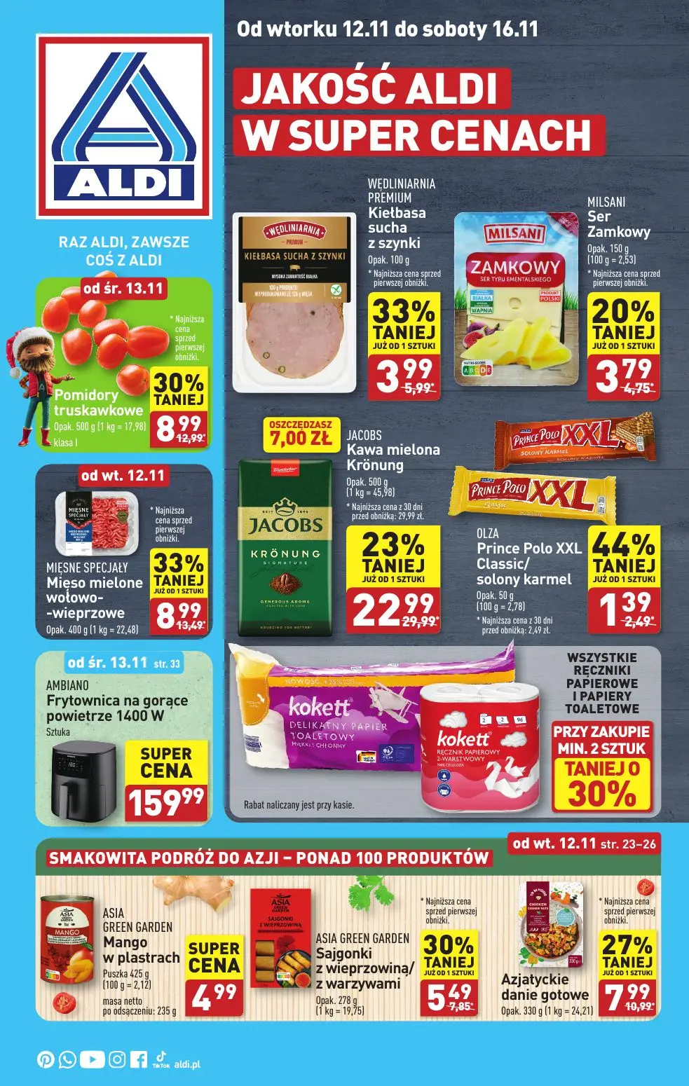 gazetka promocyjna ALDI Raz ALDI, zawsze coś z ALDI - Strona 1