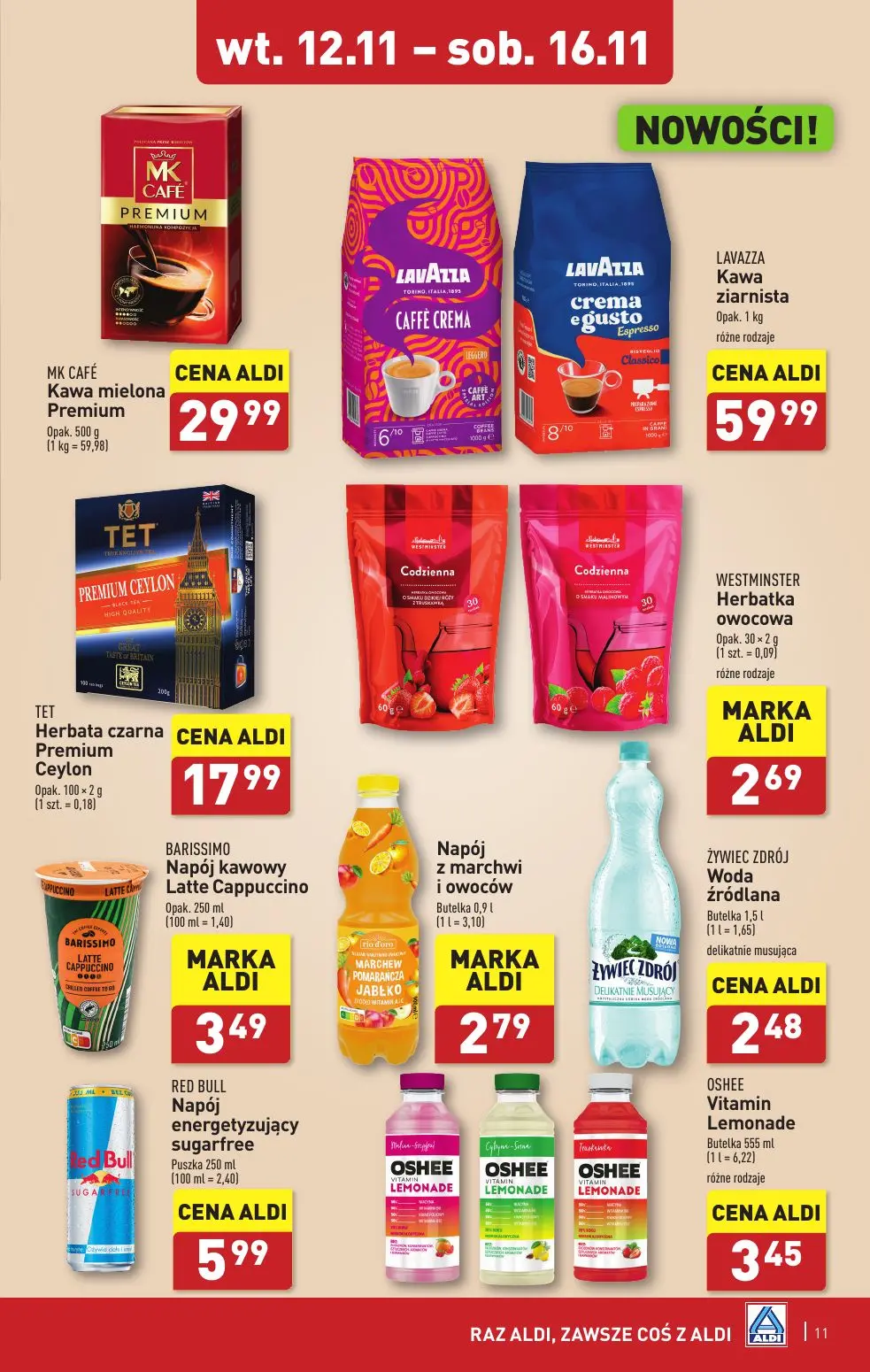 gazetka promocyjna ALDI Raz ALDI, zawsze coś z ALDI - Strona 11