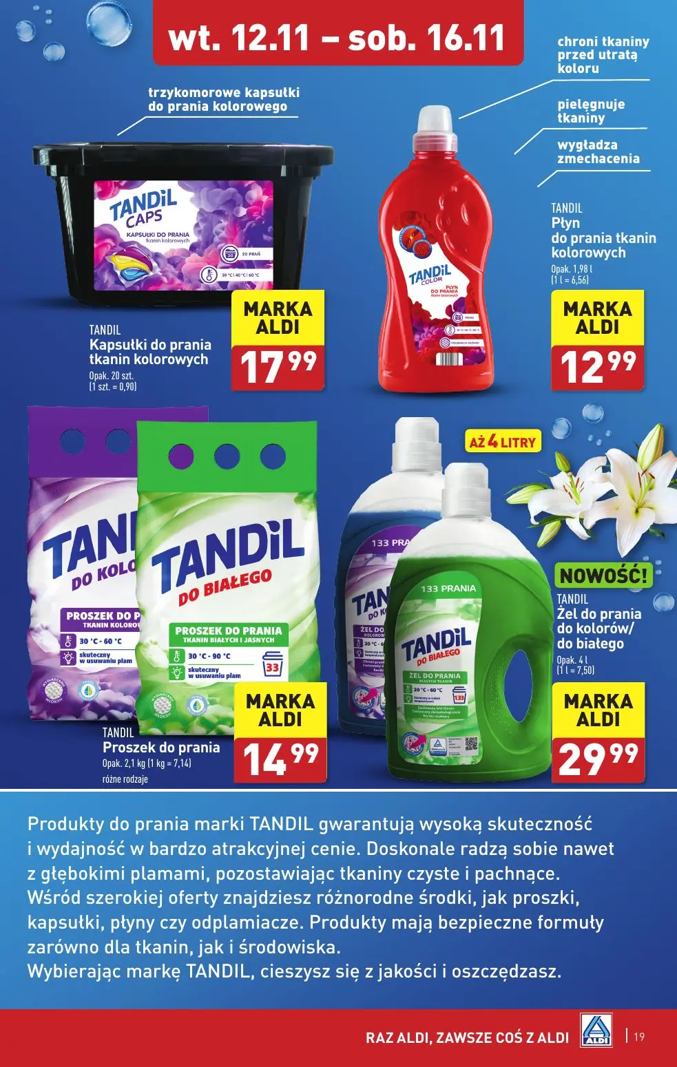 gazetka promocyjna ALDI Raz ALDI, zawsze coś z ALDI - Strona 19