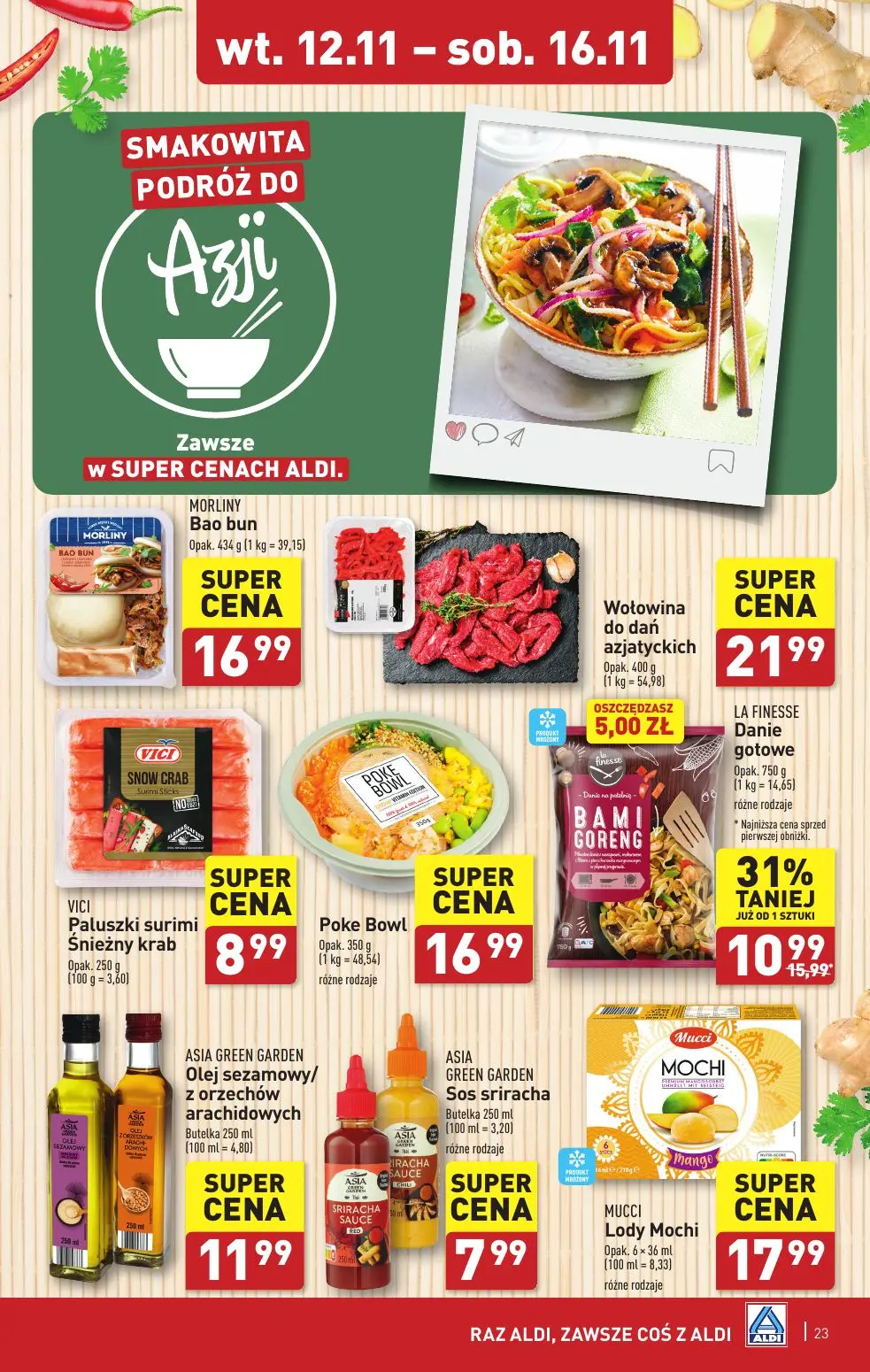 gazetka promocyjna ALDI Raz ALDI, zawsze coś z ALDI - Strona 23