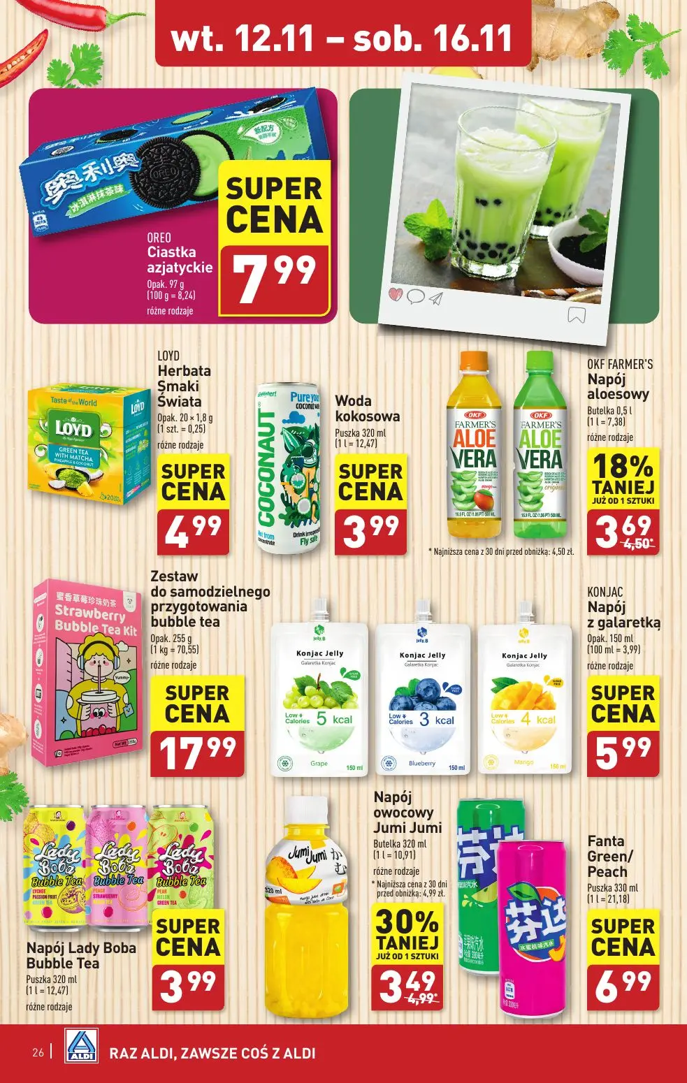 gazetka promocyjna ALDI Raz ALDI, zawsze coś z ALDI - Strona 26