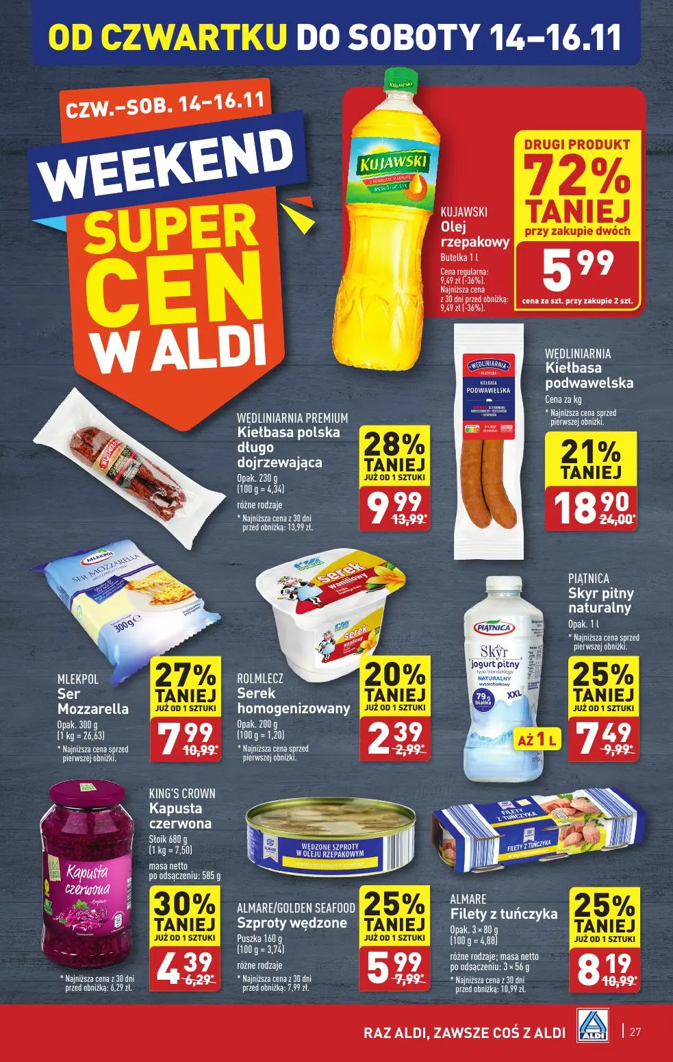 gazetka promocyjna ALDI Raz ALDI, zawsze coś z ALDI - Strona 27