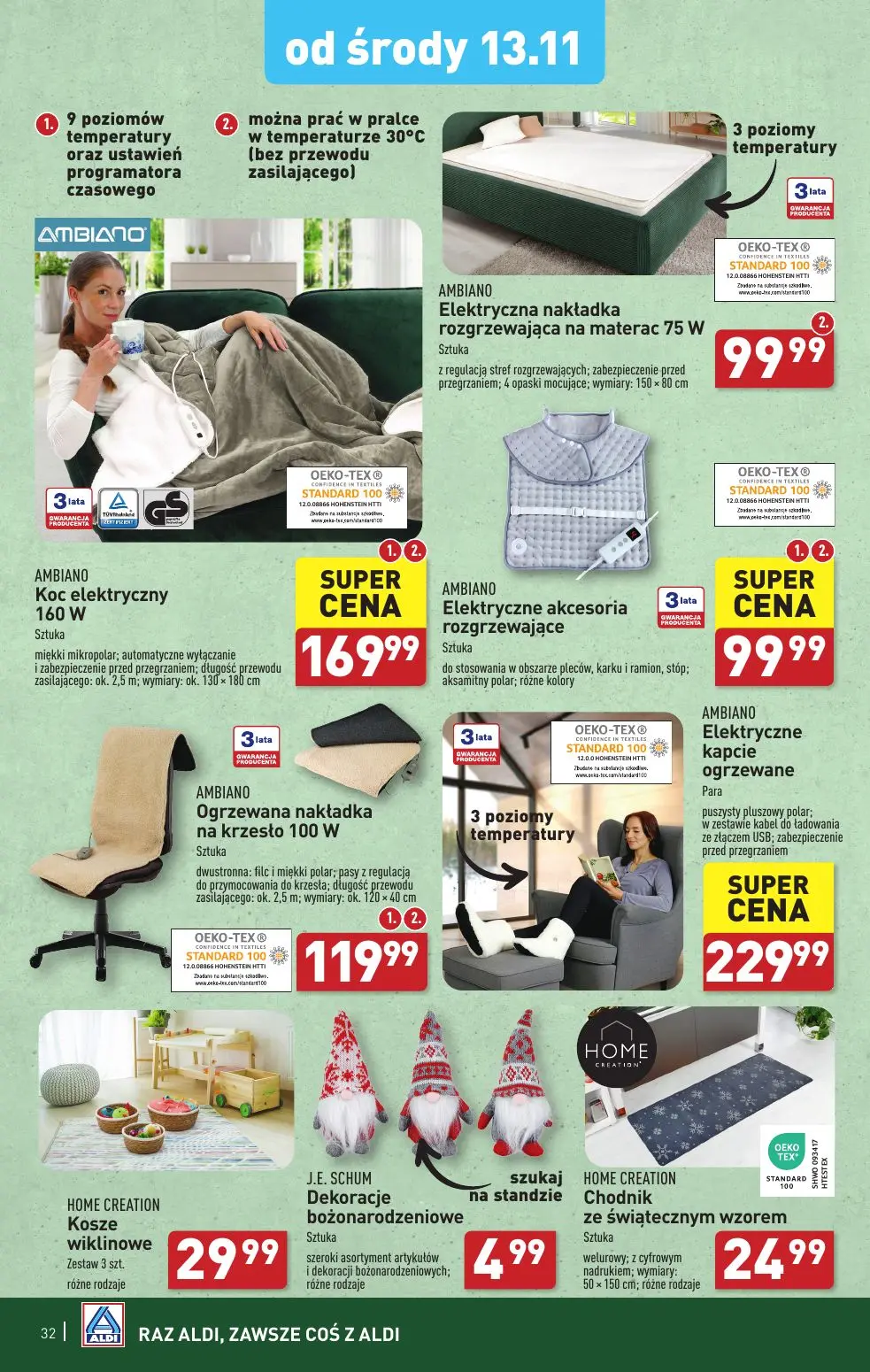 gazetka promocyjna ALDI Raz ALDI, zawsze coś z ALDI - Strona 32