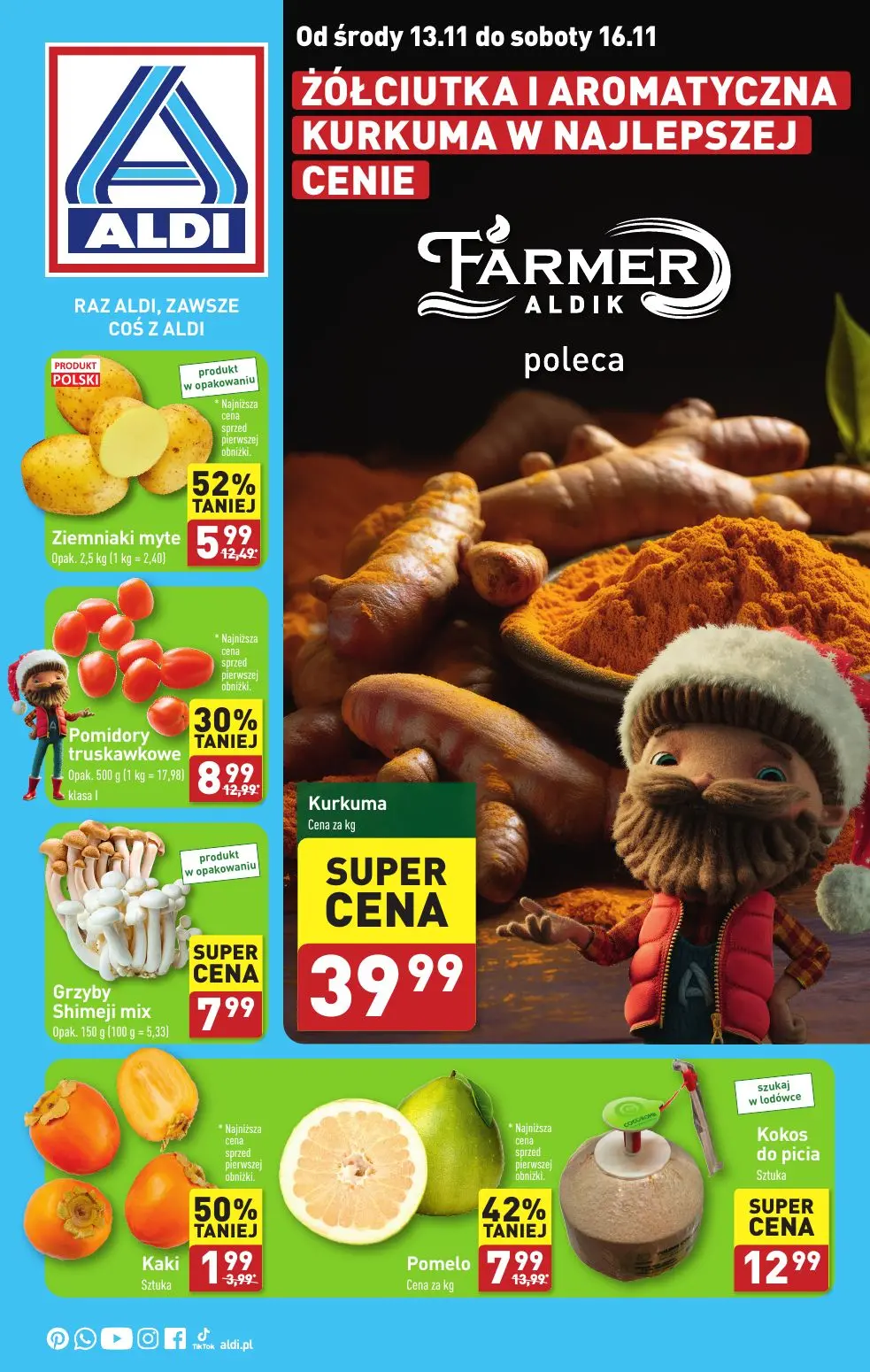 gazetka promocyjna ALDI Farmer Aldik poleca - Strona 1