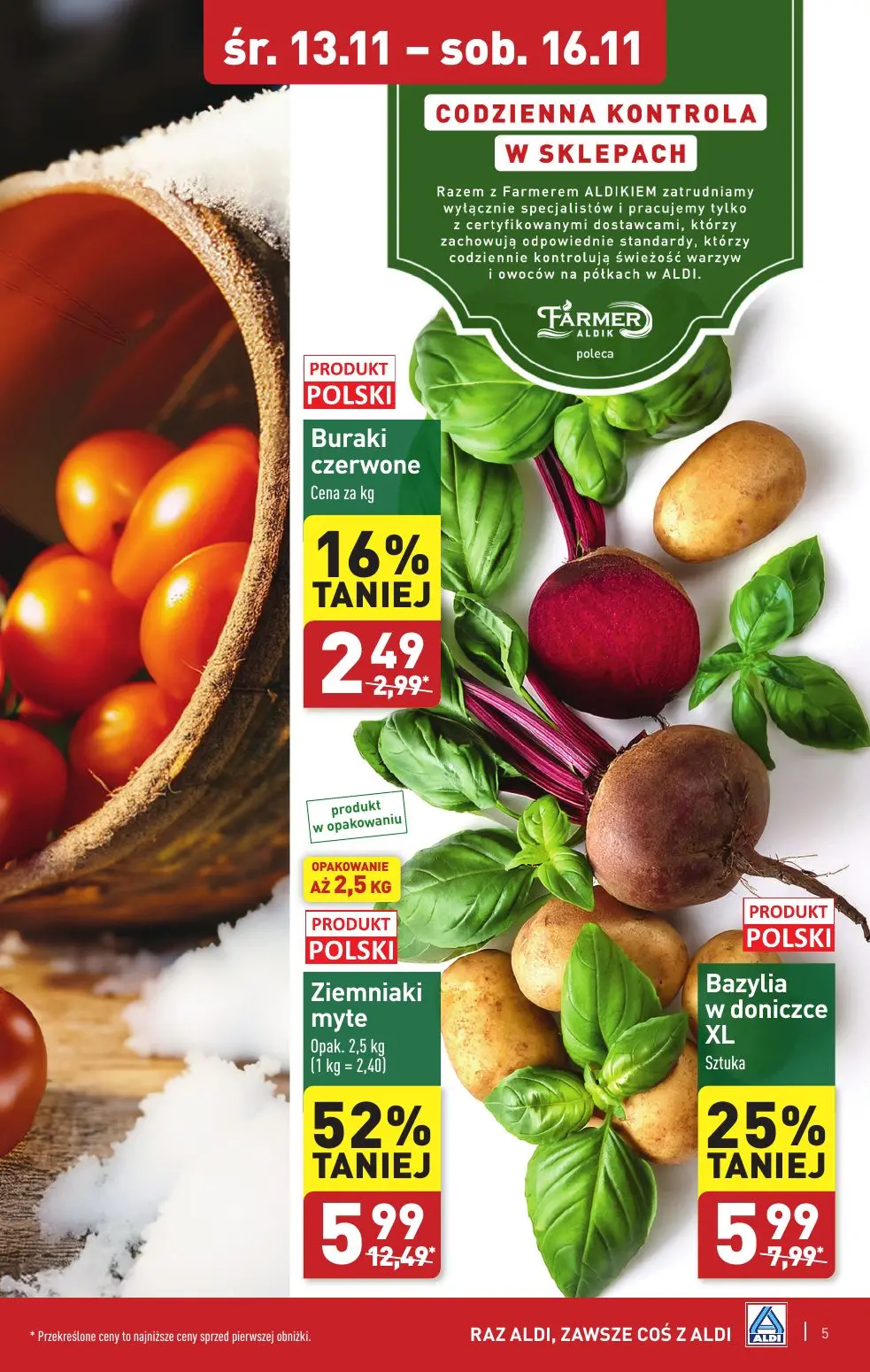 gazetka promocyjna ALDI Farmer Aldik poleca - Strona 5