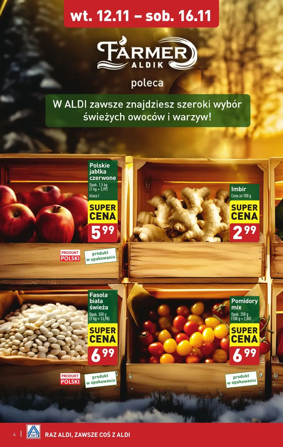 gazetka promocyjna ALDI Farmer Aldik poleca - Strona 6