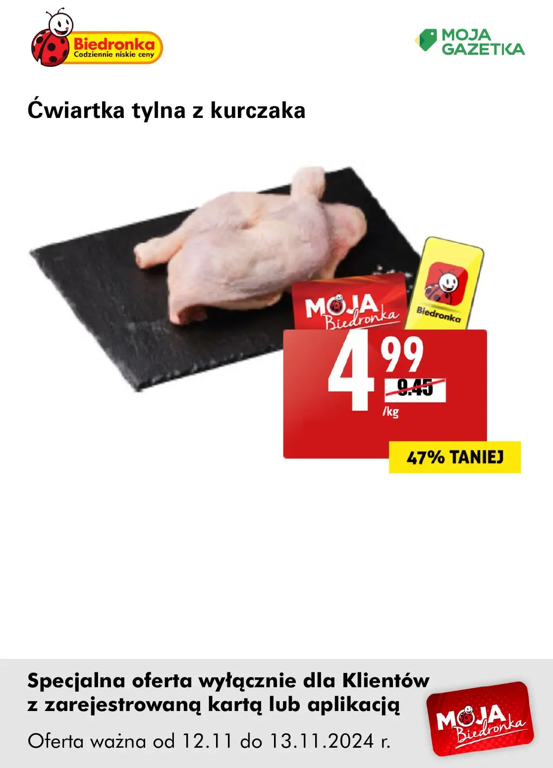 gazetka promocyjna Biedronka Oferta z kartą Moja Biedronka - Strona 2