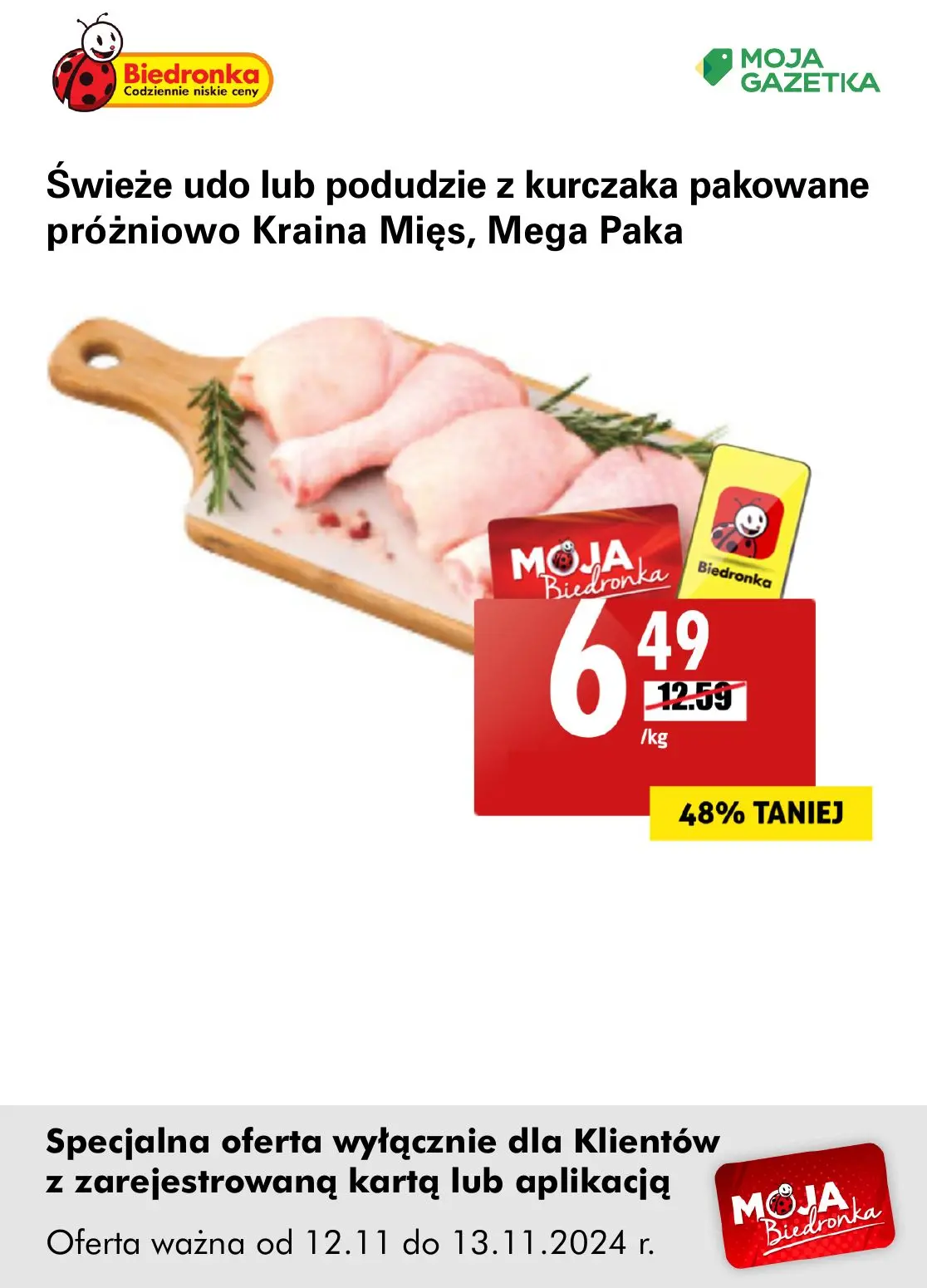 gazetka promocyjna Biedronka Oferta z kartą Moja Biedronka - Strona 3