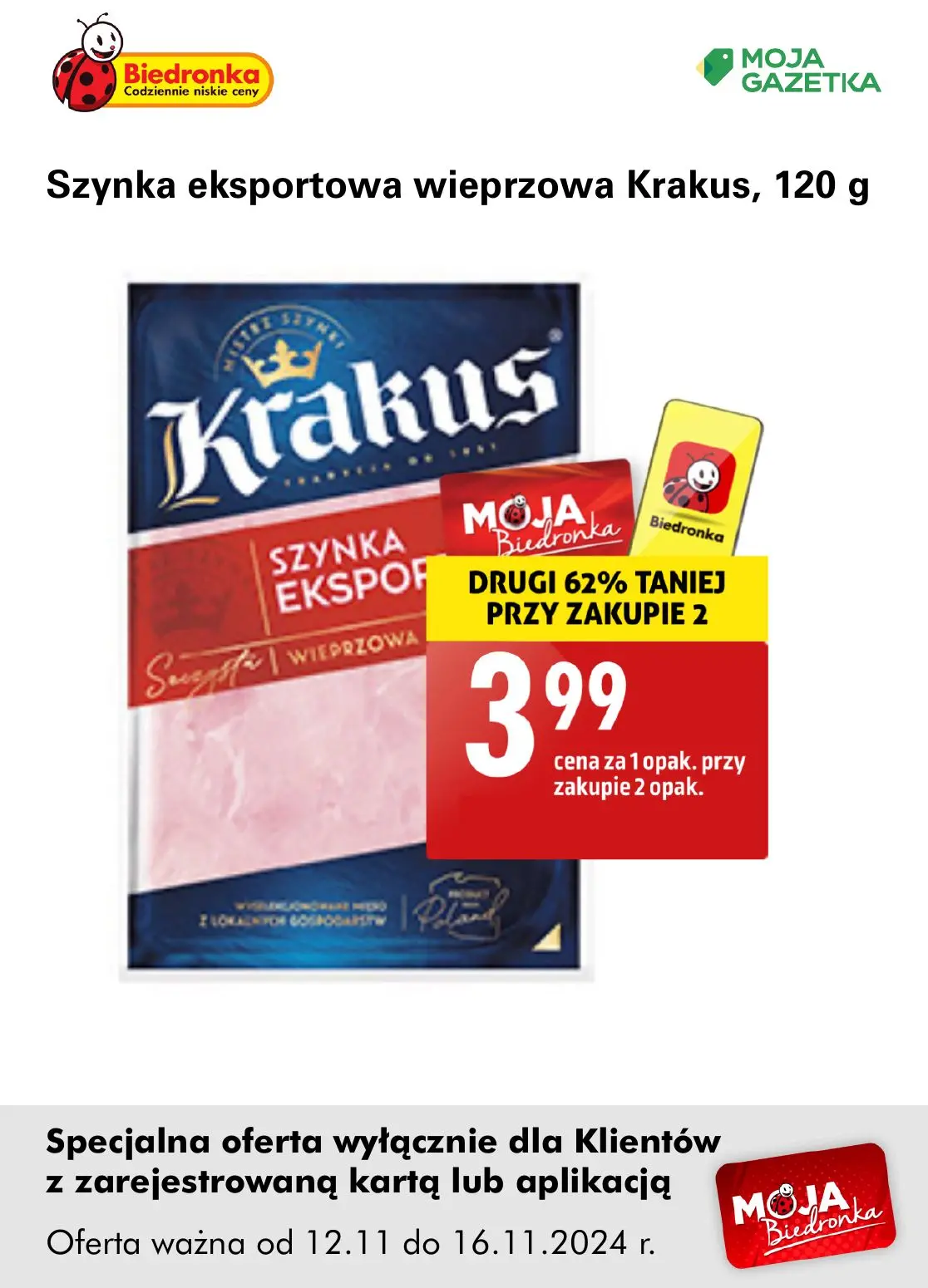 gazetka promocyjna Biedronka Oferta z kartą Moja Biedronka - Strona 18