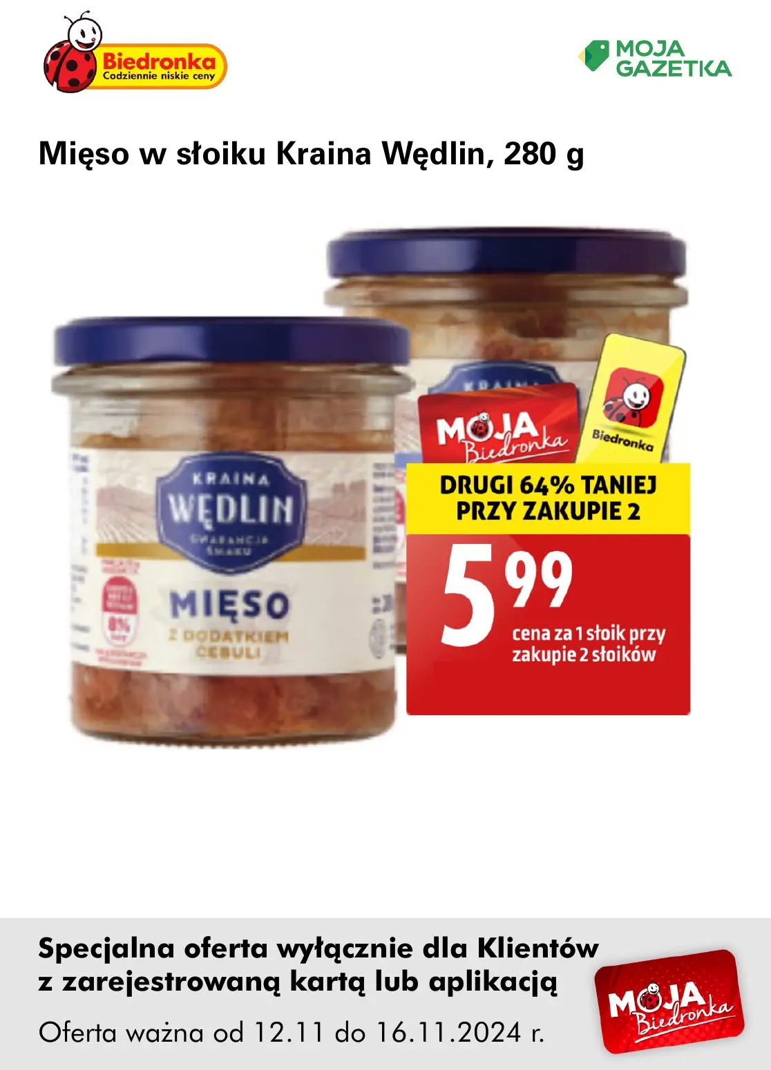 gazetka promocyjna Biedronka Oferta z kartą Moja Biedronka - Strona 20