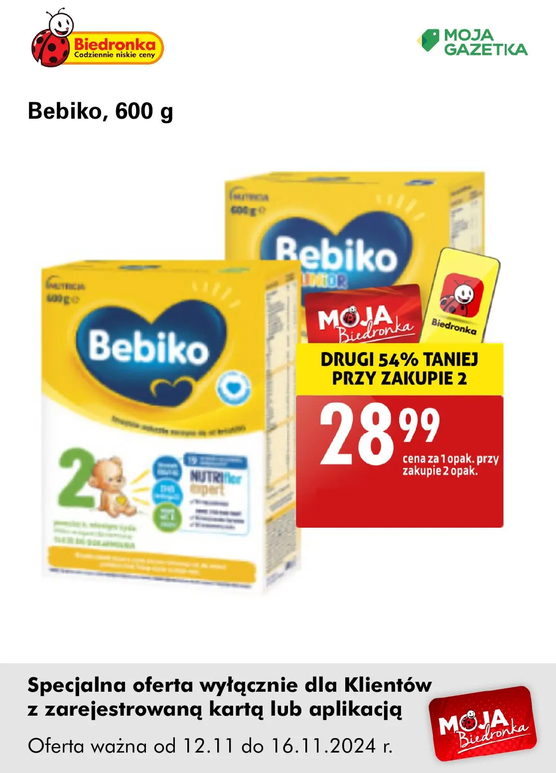 gazetka promocyjna Biedronka Oferta z kartą Moja Biedronka - Strona 23