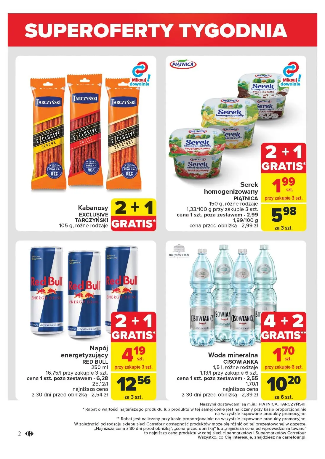 gazetka promocyjna Carrefour Market Superoferty tygodnia - Strona 2