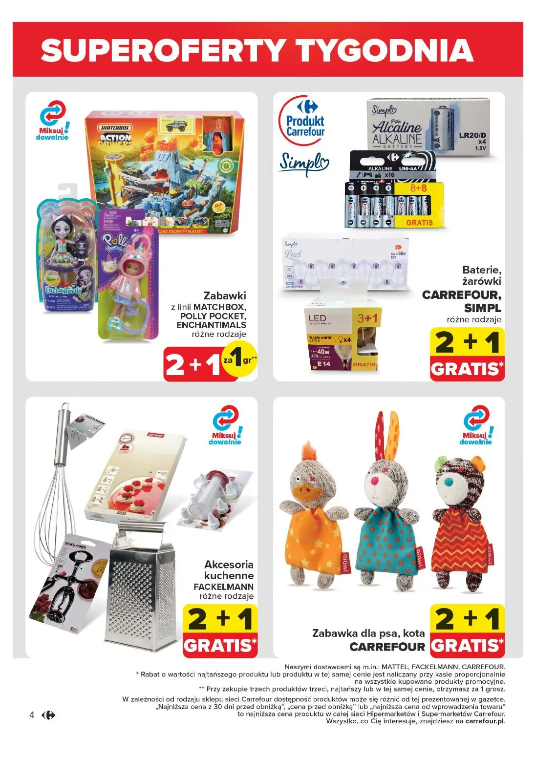 gazetka promocyjna Carrefour Market Superoferty tygodnia - Strona 4