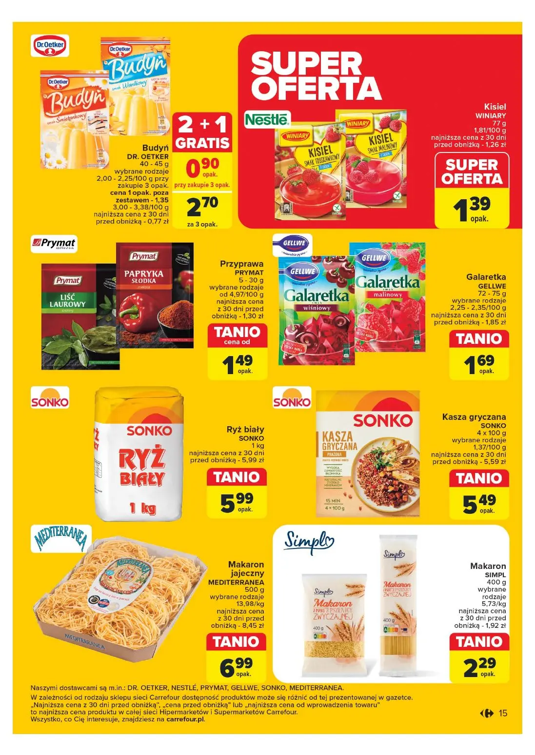 gazetka promocyjna Carrefour Market Superoferty tygodnia - Strona 15