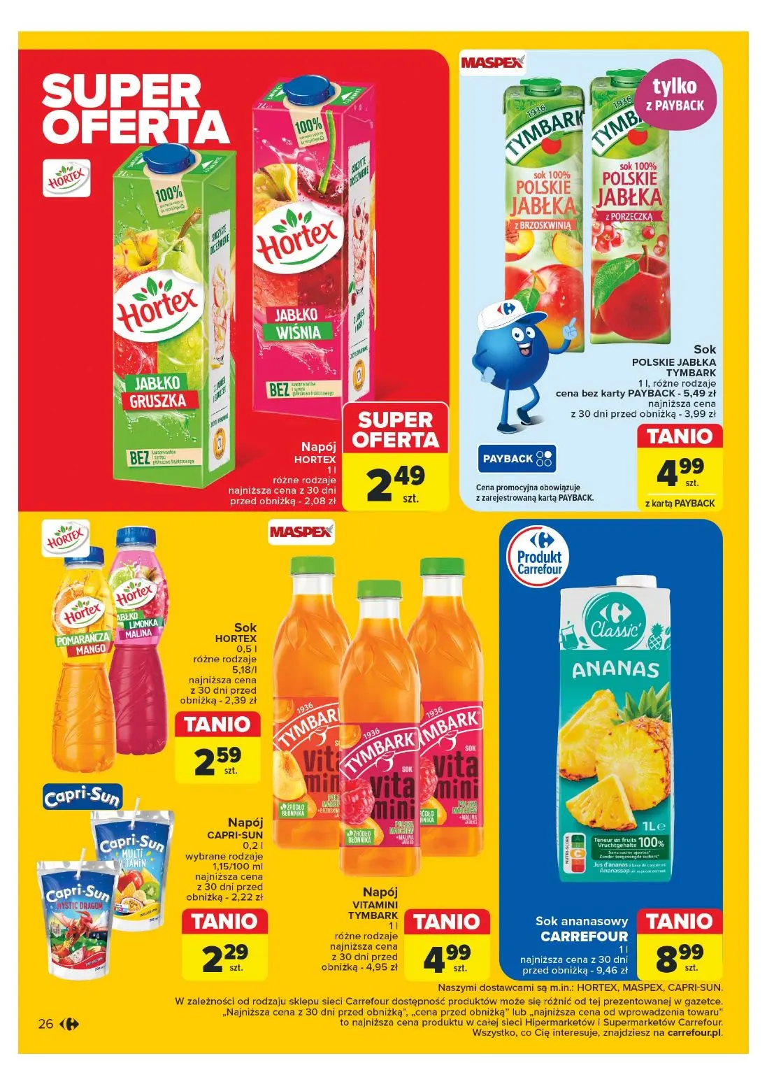 gazetka promocyjna Carrefour Market Superoferty tygodnia - Strona 26