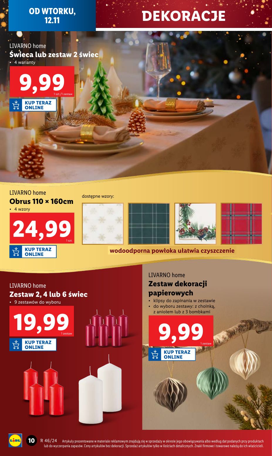 gazetka promocyjna LIDL Świąteczny Katalog okazji - Strona 12