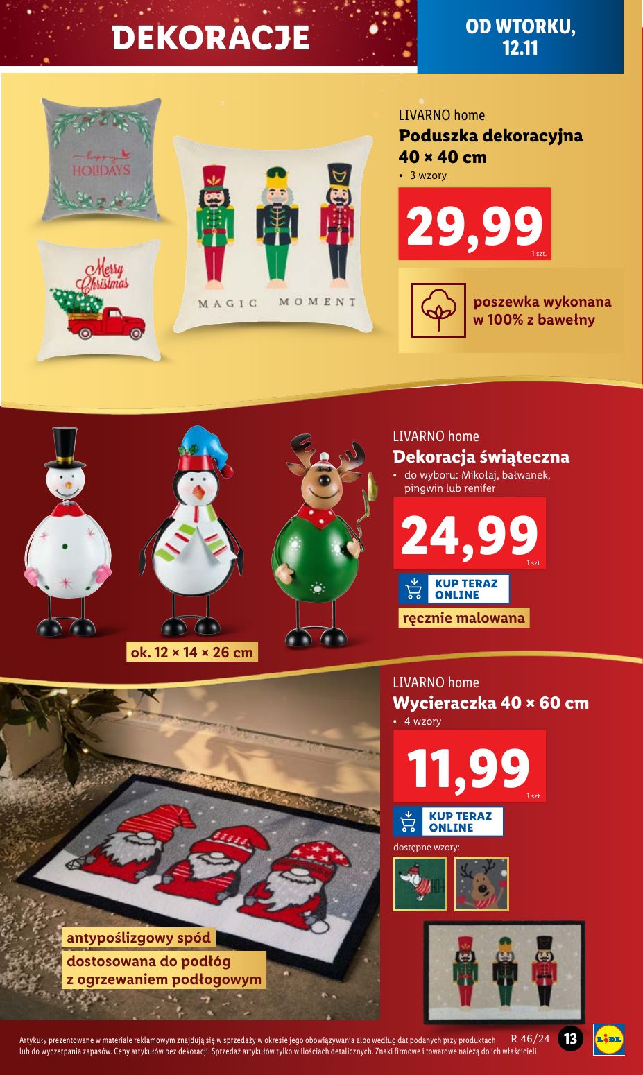 gazetka promocyjna LIDL Świąteczny Katalog okazji - Strona 15