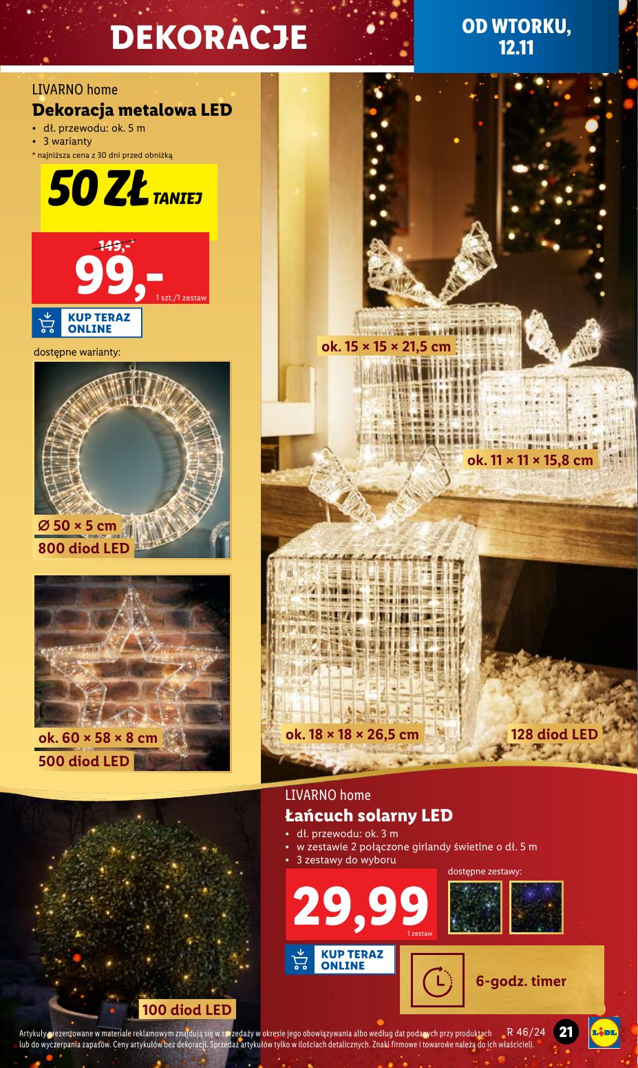 gazetka promocyjna LIDL Świąteczny Katalog okazji - Strona 23