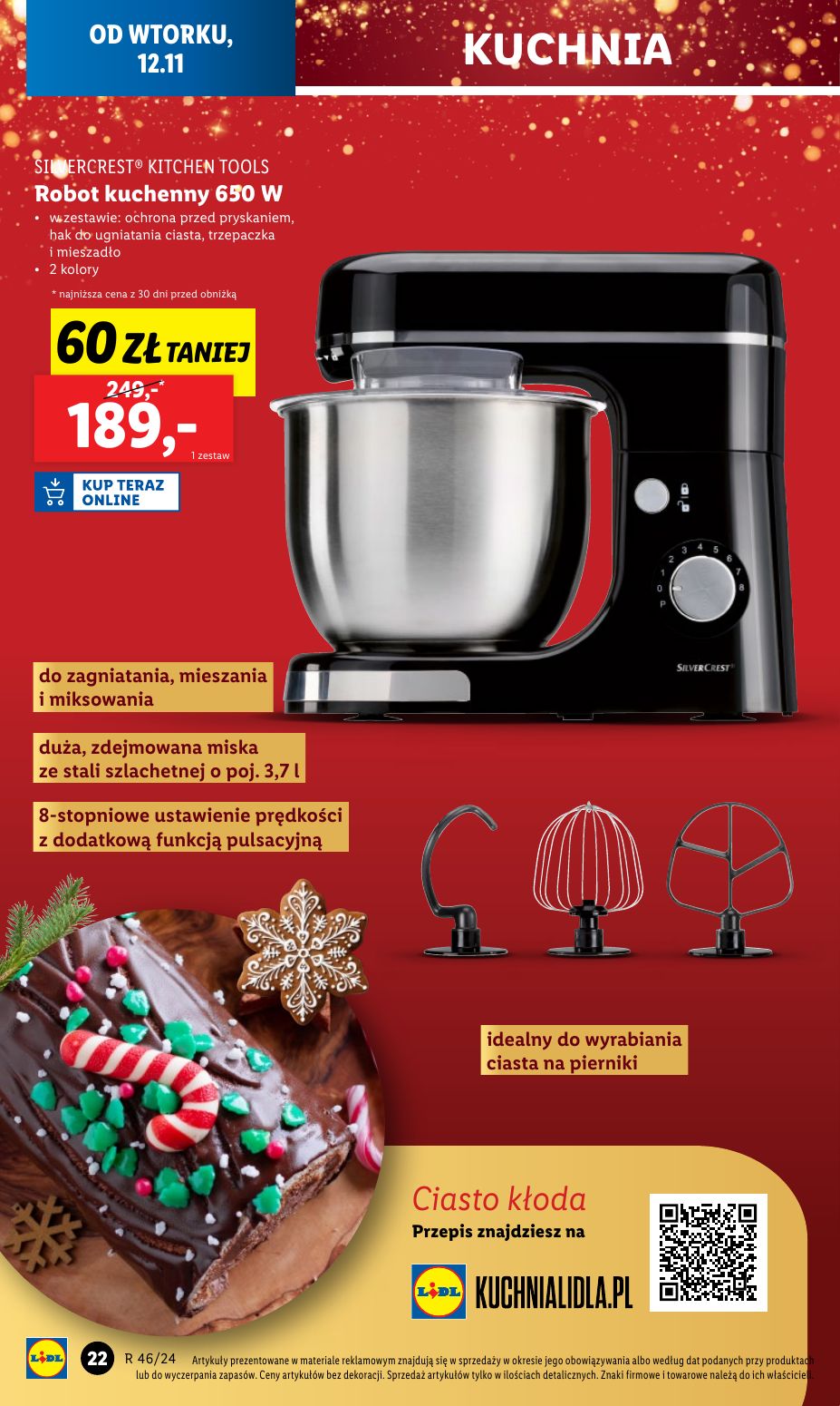 gazetka promocyjna LIDL Świąteczny Katalog okazji - Strona 24