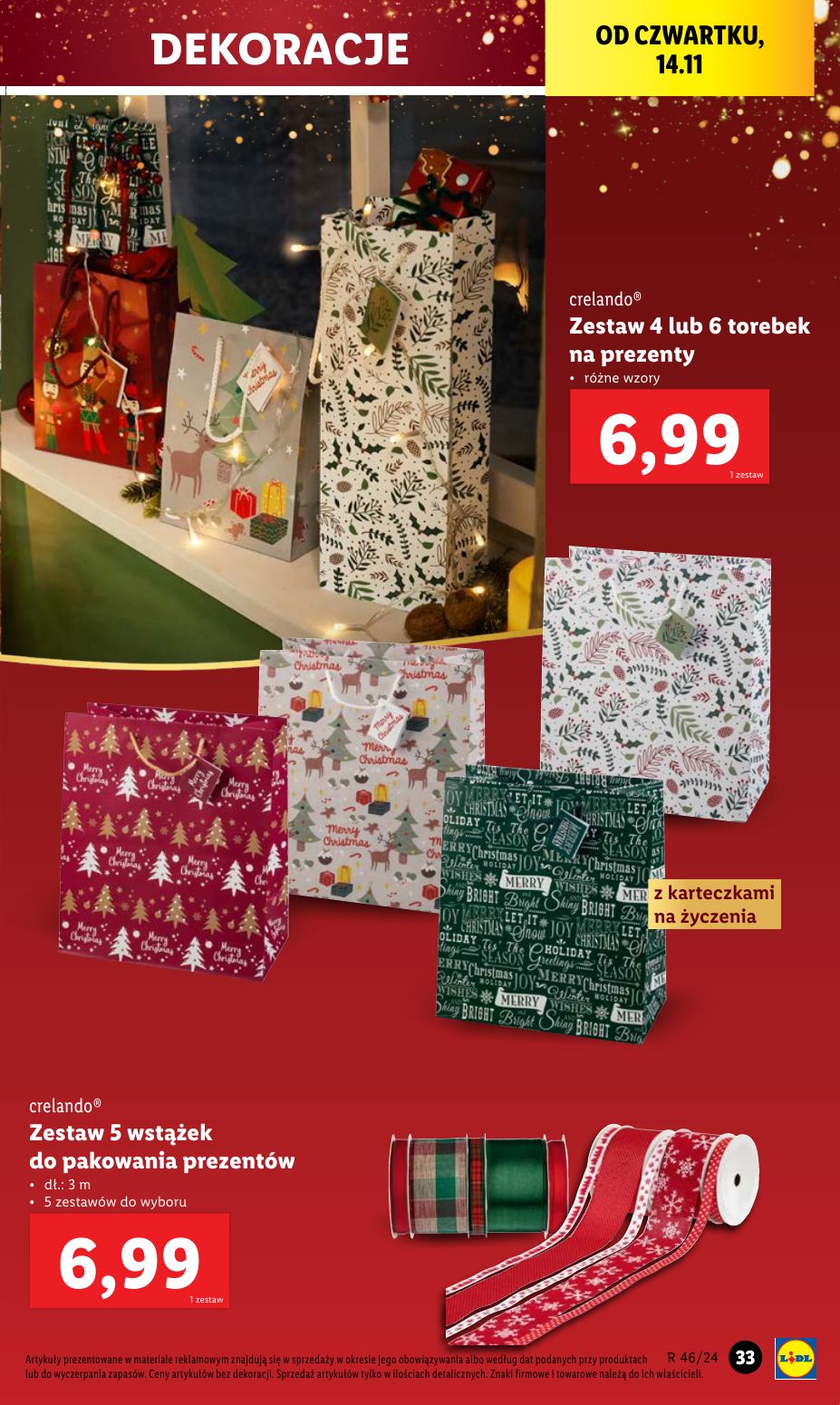 gazetka promocyjna LIDL Świąteczny Katalog okazji - Strona 33