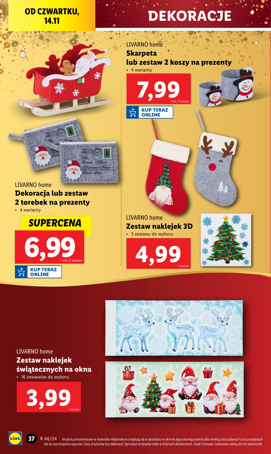 gazetka promocyjna LIDL Świąteczny Katalog okazji - Strona 34